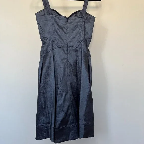 Stella McCartney Silk Cashmere A-Line Dress Size 2 - Picture 6 of 9